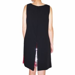 Tommy Hilfiger Peek-a-Boo Sleeveless Sequin Dress